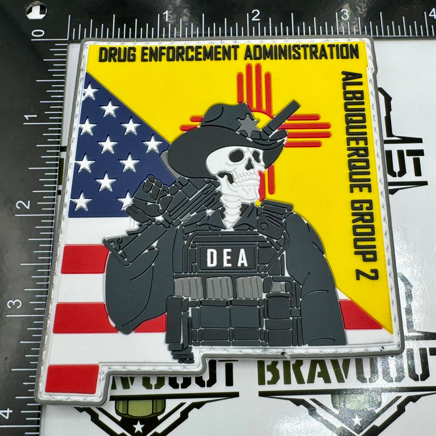 Drug Enforcement Administration (DEA), New Mexico, Albuquerque Group 2 PVC Patch