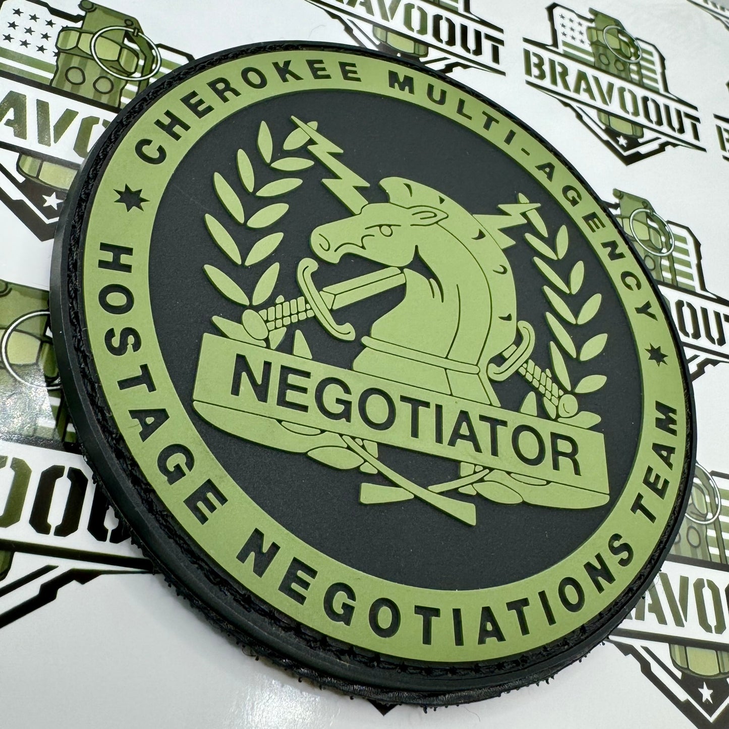 Cherokee Multi-Agency (Georgia), Hostage Negotiations Team, Negotiator PVC Patch