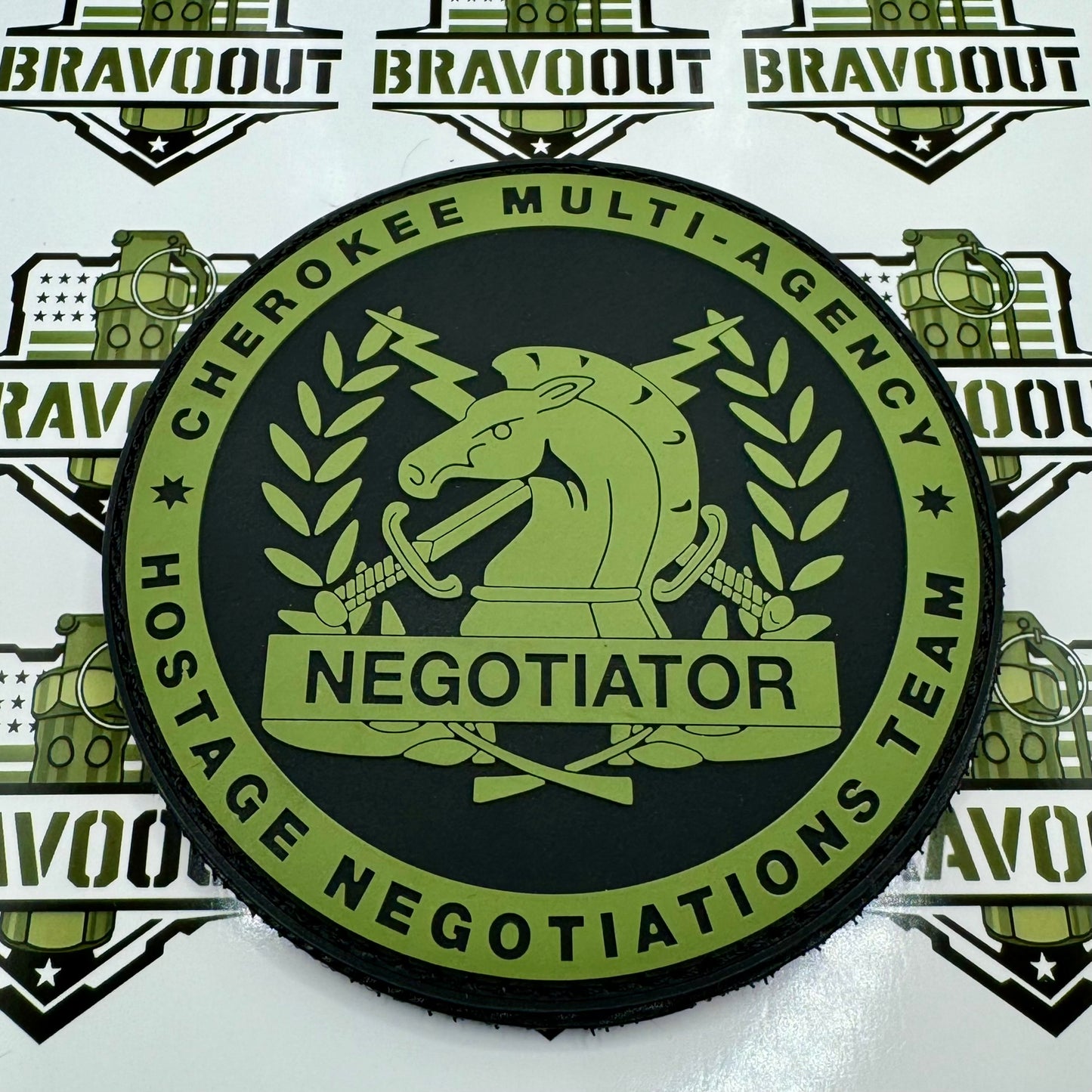 Cherokee Multi-Agency (Georgia), Hostage Negotiations Team, Negotiator PVC Patch