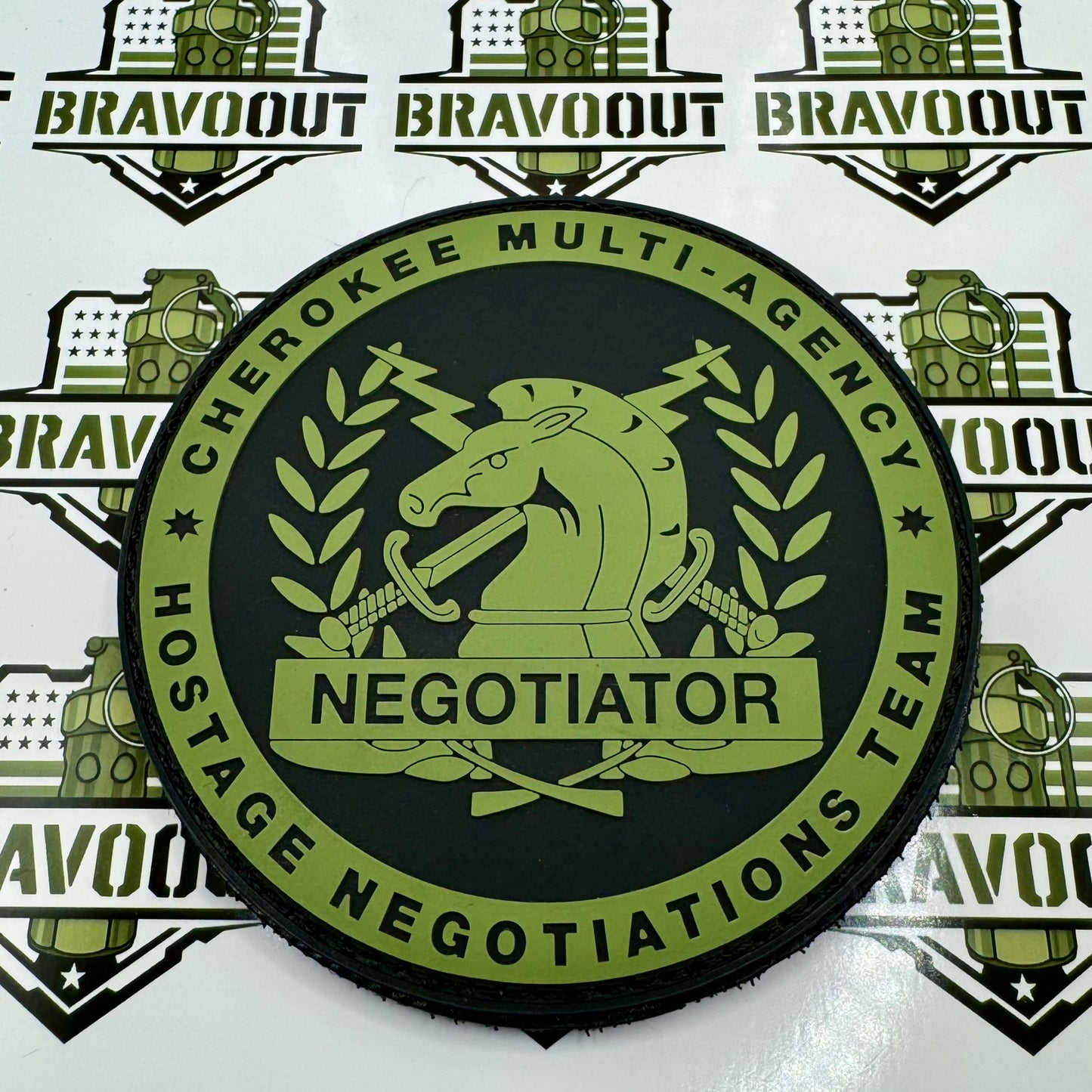 Cherokee Multi-Agency (Georgia), Hostage Negotiations Team, Negotiator PVC Patch