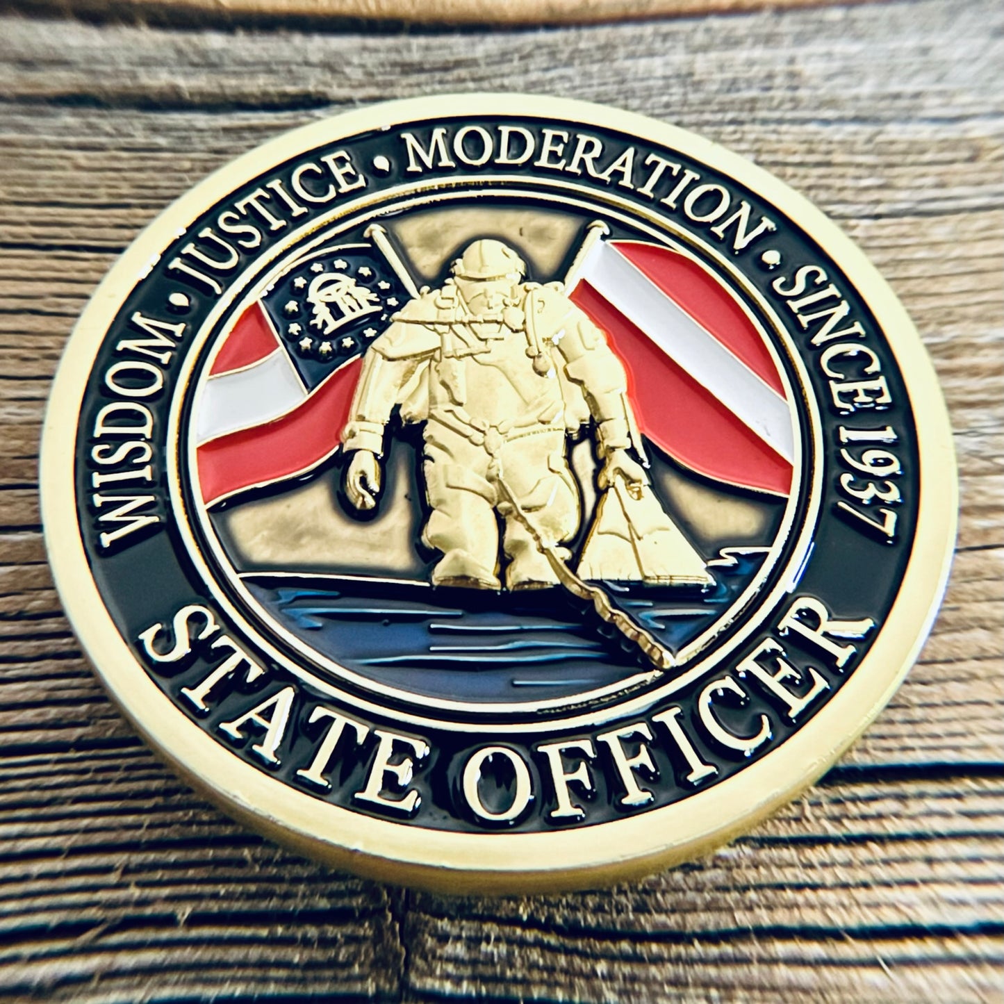 State of GA Dive Team - State Officer (Motor Carrier Compliance Division) Challenge Coin