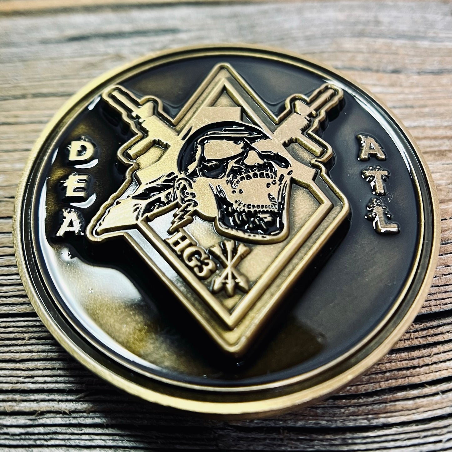 Atlanta-Carolinas High Intensity Drug Trafficking Area (HIDTA), Drug Enforcement Administration (DEA), Atlanta Field Division, HIDTA Group 3 Challenge Coin