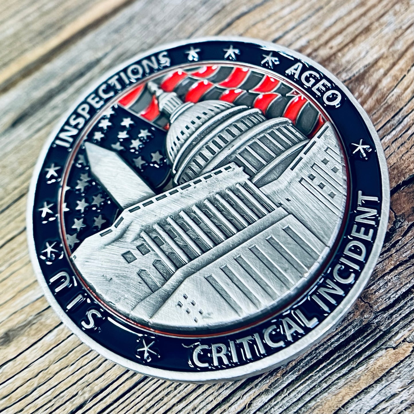 Drug Enforcement Administration (DEA), Headquarters (HQ), Office of Inspections Challenge Coin