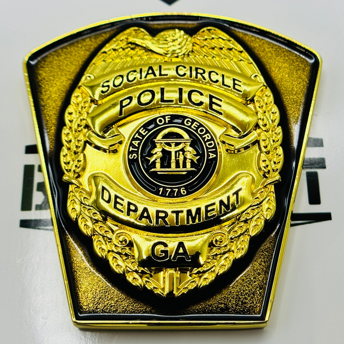 Social Circle GA Police Department Challenge Coin