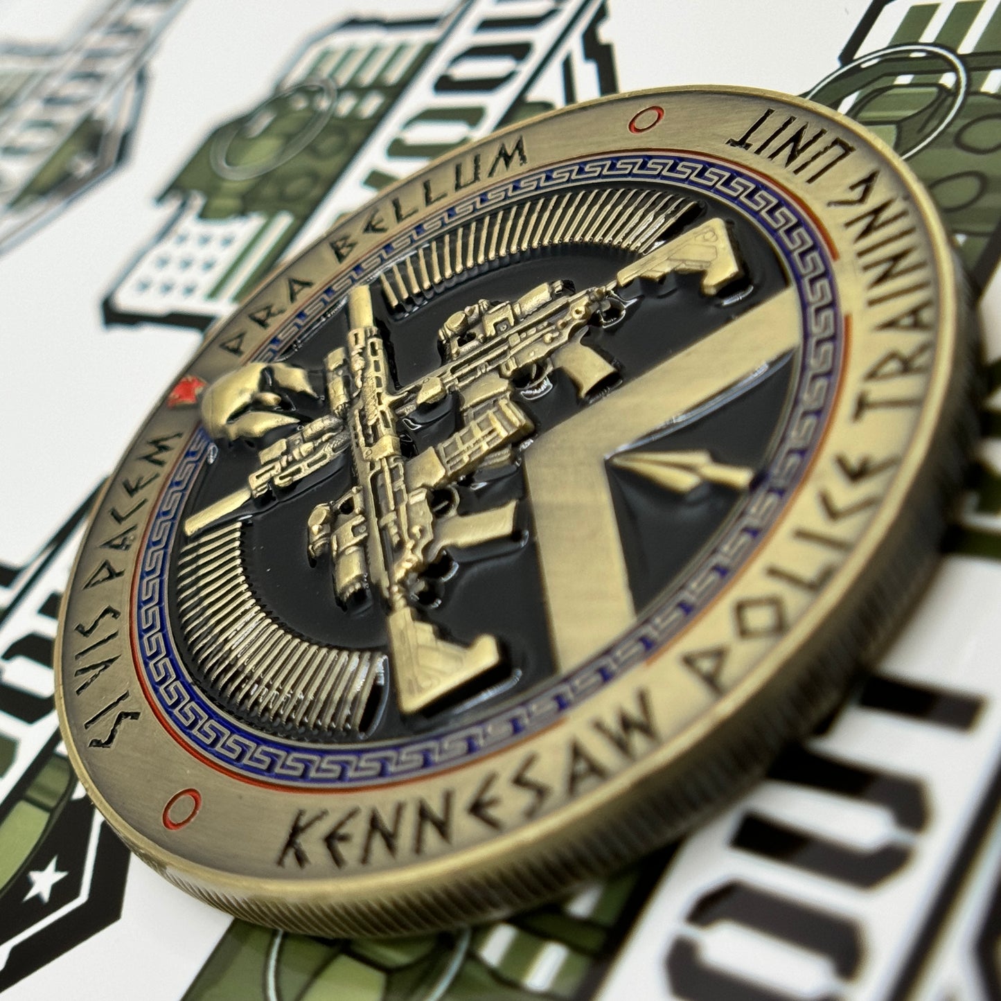 Kennesaw Police Department (Georgia) - Training Unit Challenge Coin