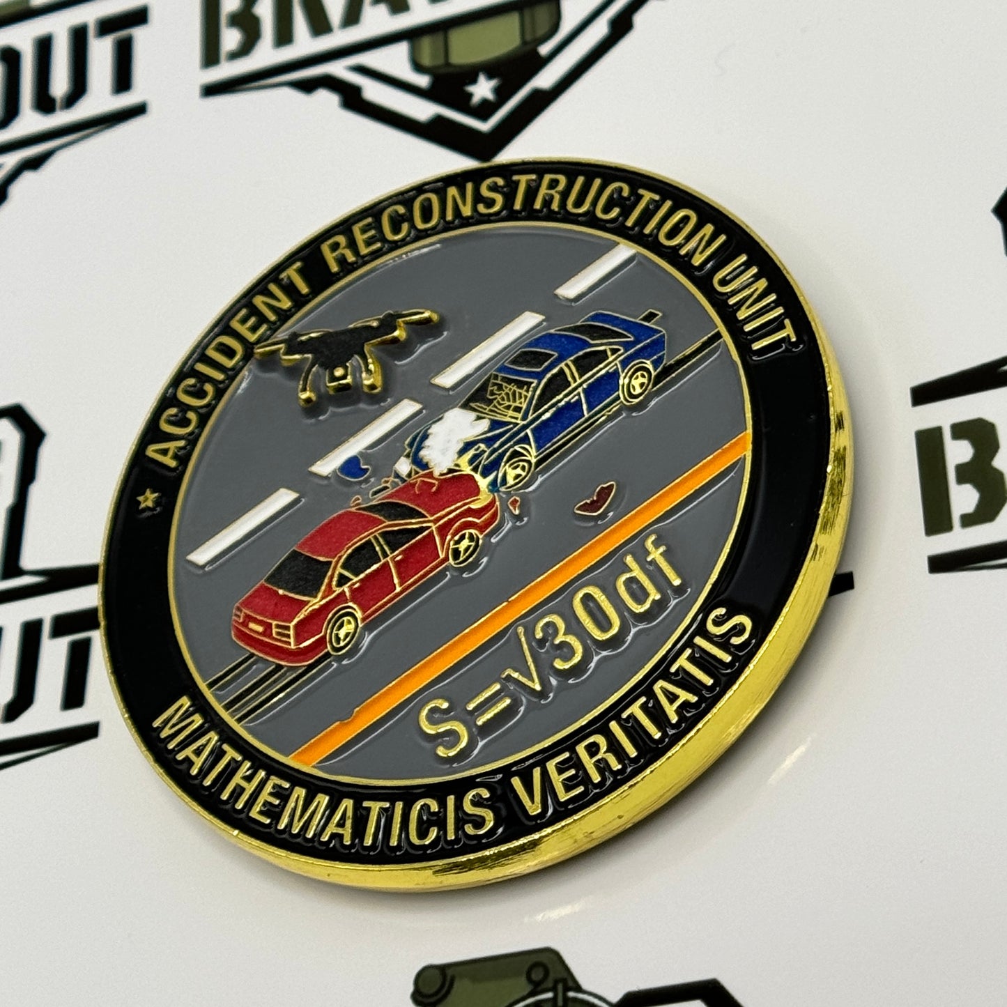 Cobb County Police Department (GA) STEP, Accident Reconstruction Unit Coin