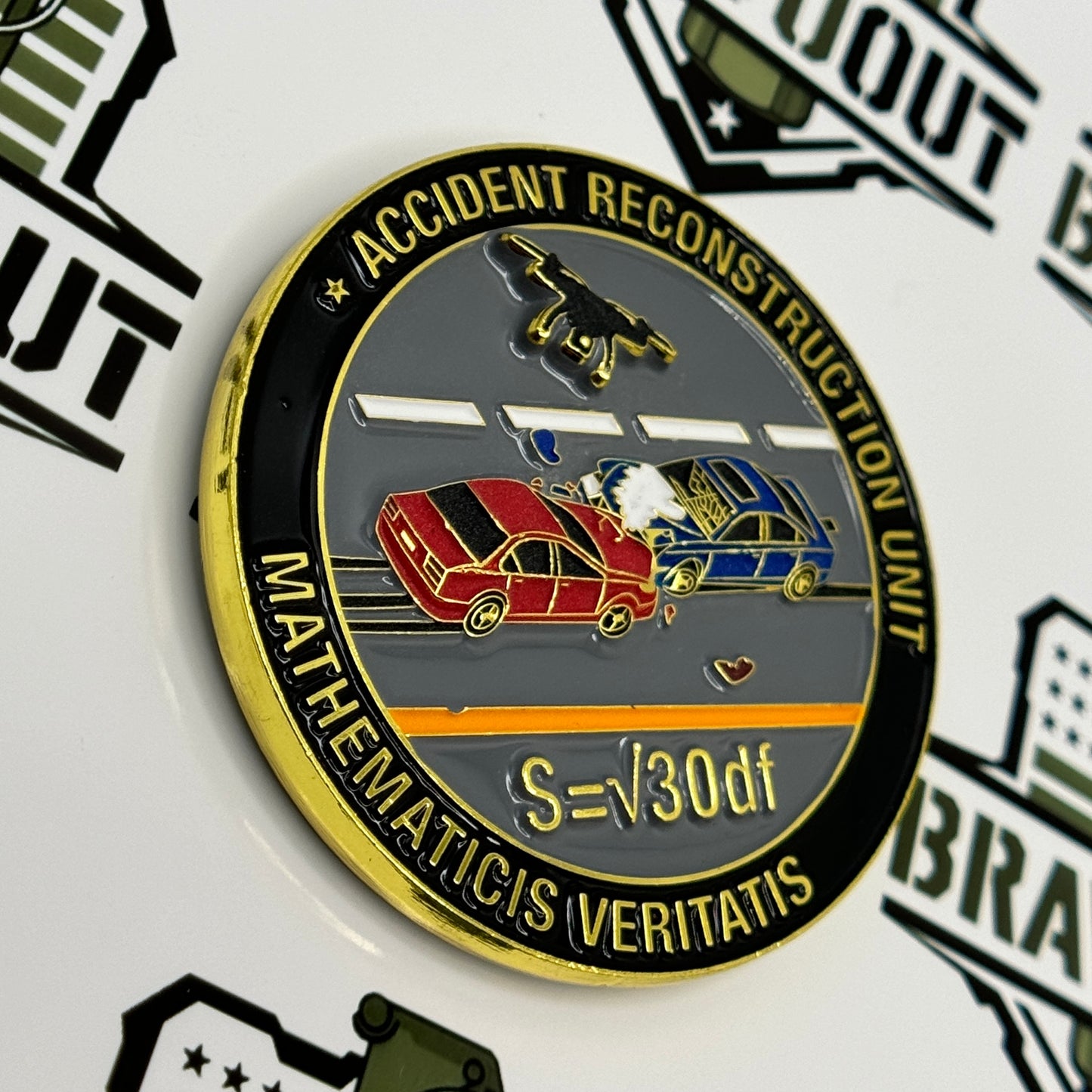 Cobb County Police Department (GA) STEP, Accident Reconstruction Unit Coin