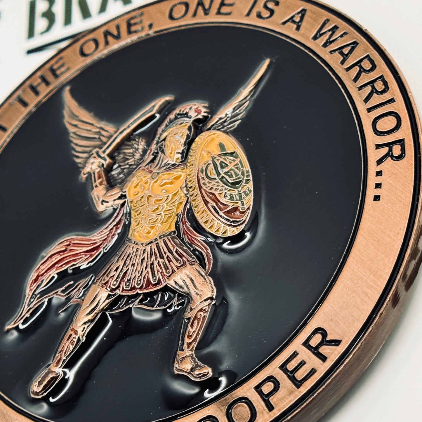 Georgia State Patrol (GSP) - SWAT Team - Warrior Coin