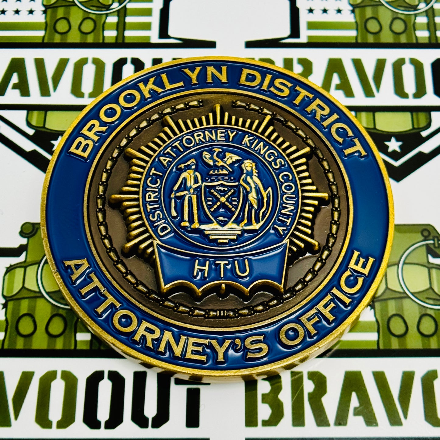 Brooklyn District Attorney's Office - Human Trafficking Unit Coin