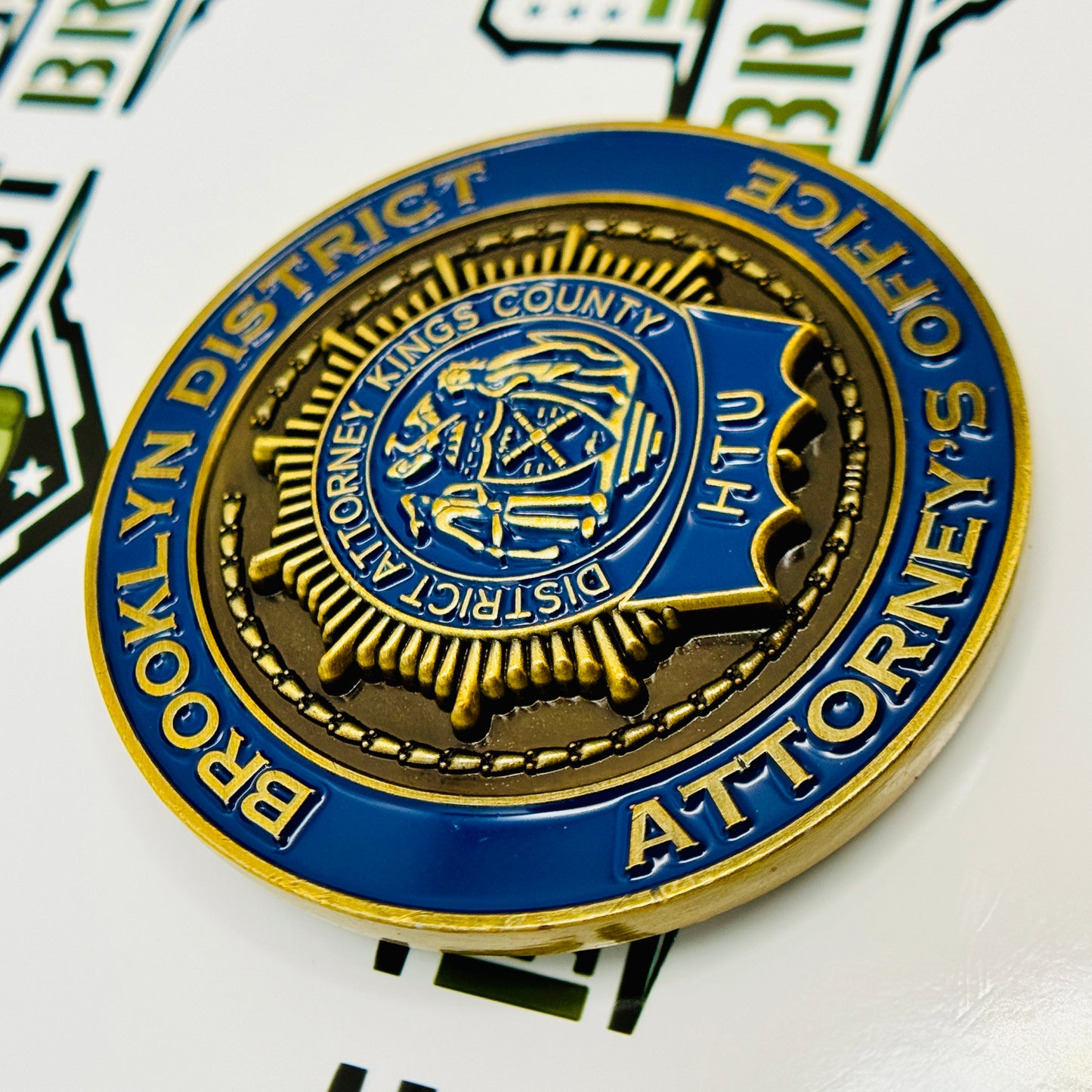 Brooklyn District Attorney's Office - Human Trafficking Unit Coin