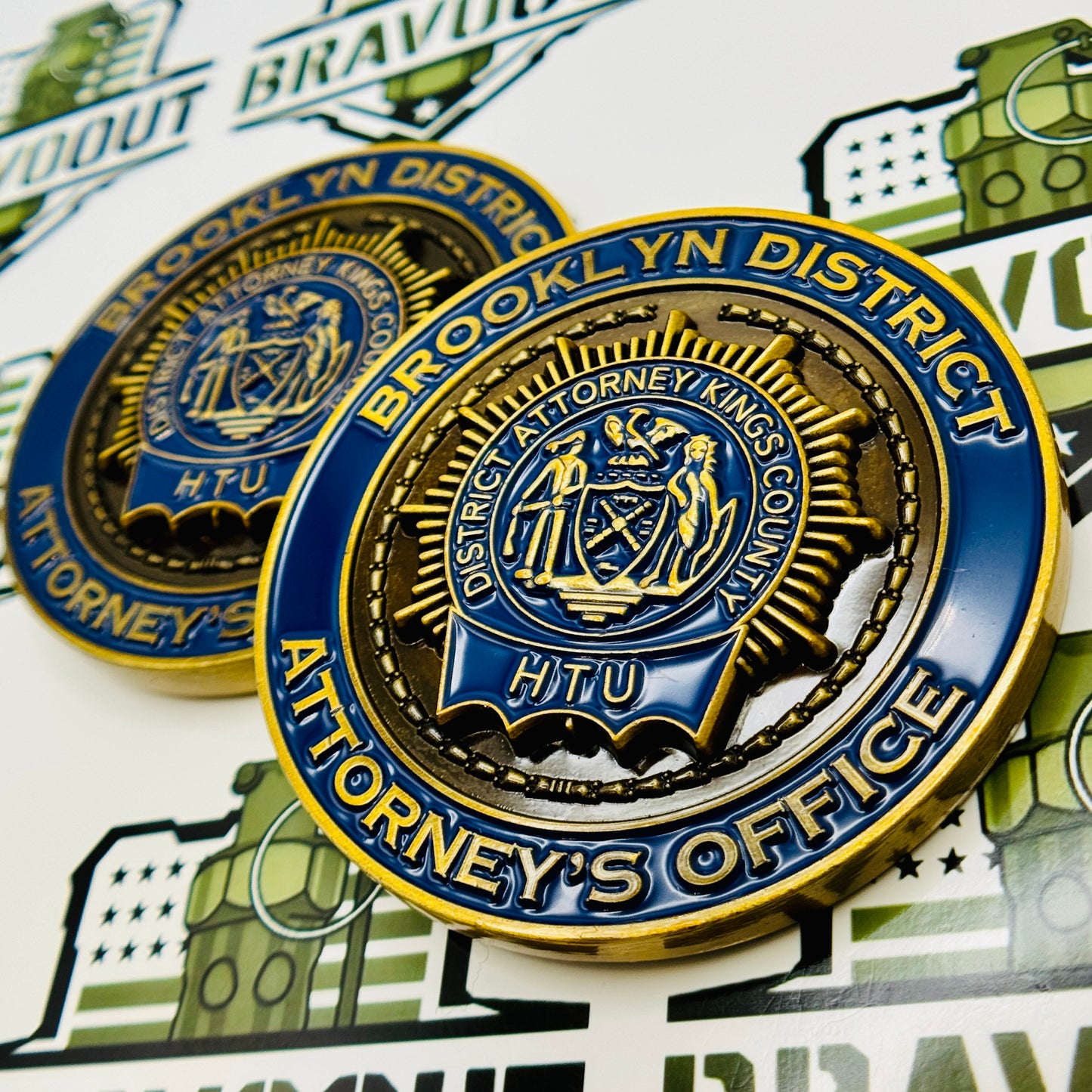 Brooklyn District Attorney's Office - Human Trafficking Unit Coin