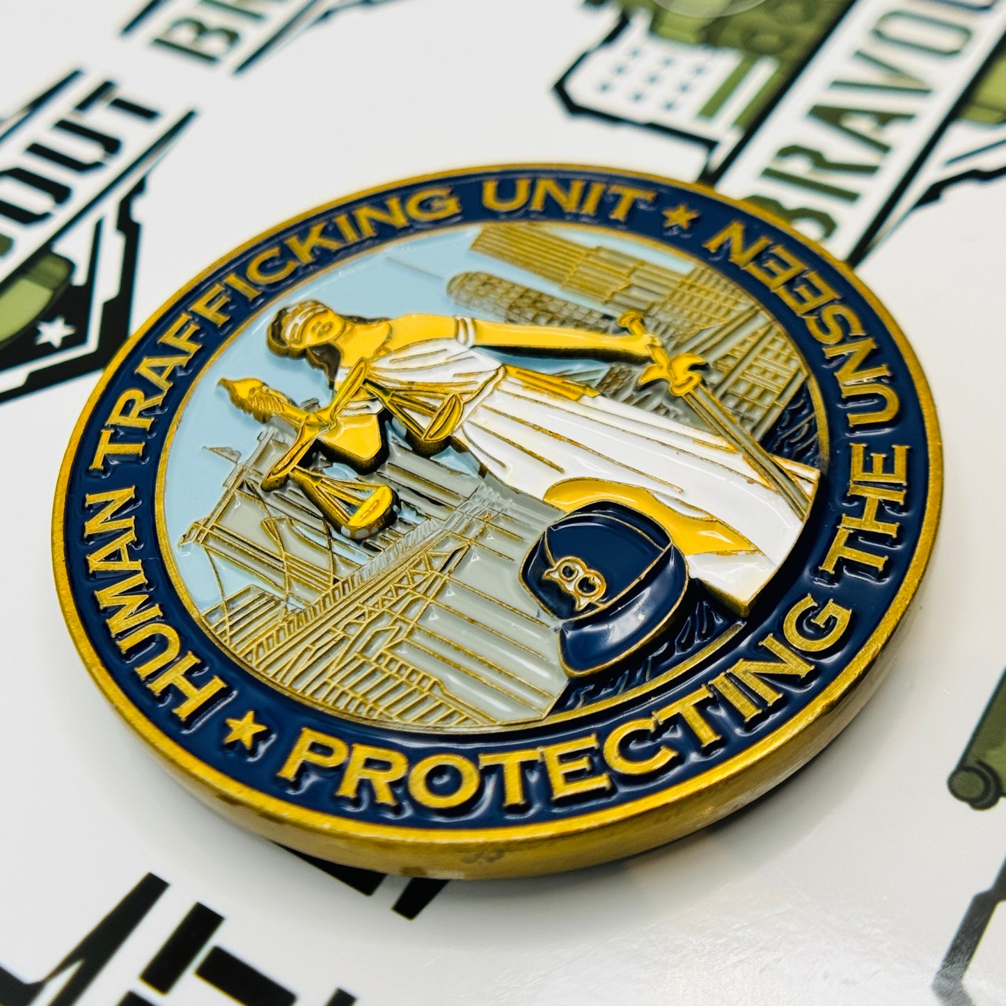 Brooklyn District Attorney's Office - Human Trafficking Unit Coin