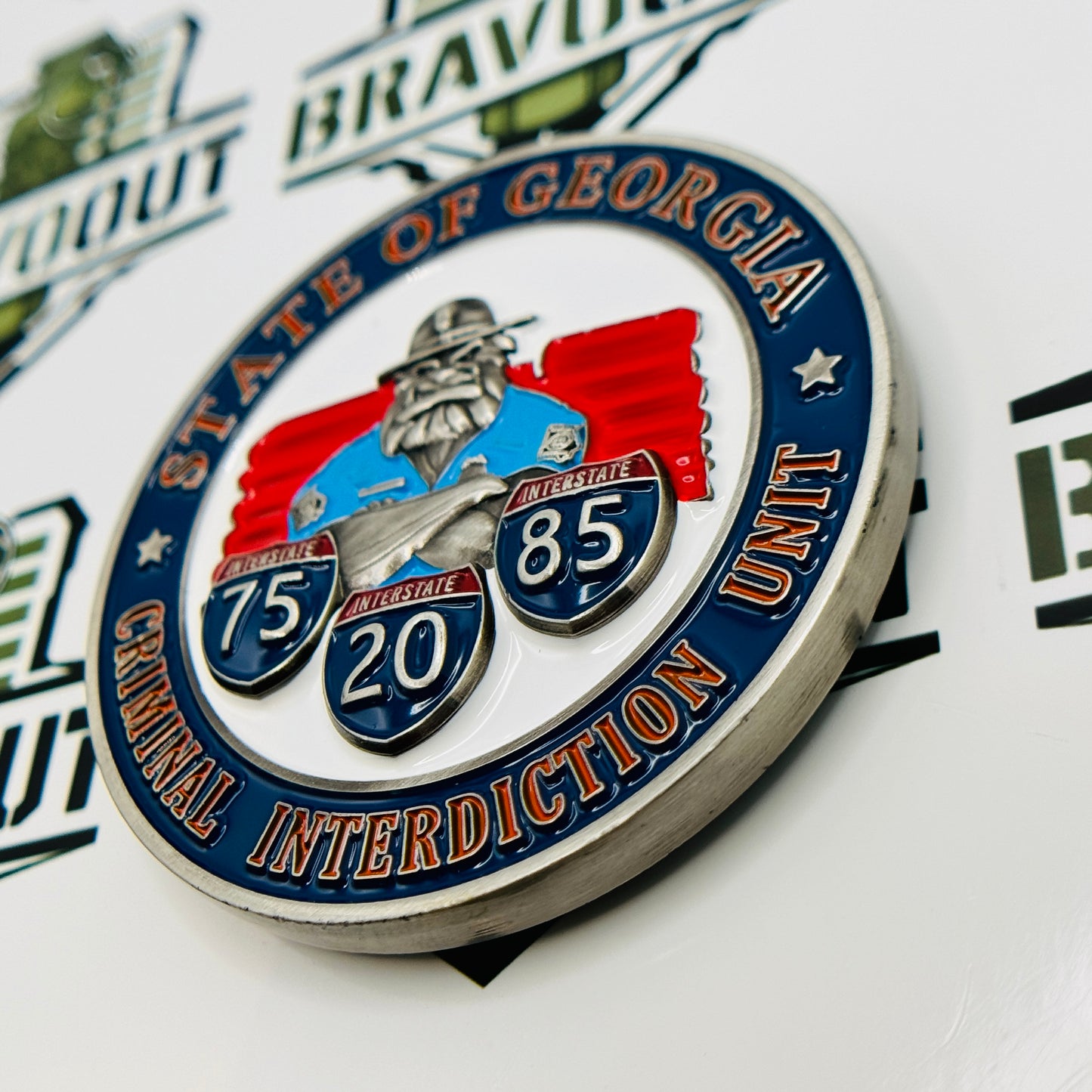 New - 2024 GA DPS Criminal Interdiction Unit (CIU) Challenge Coin