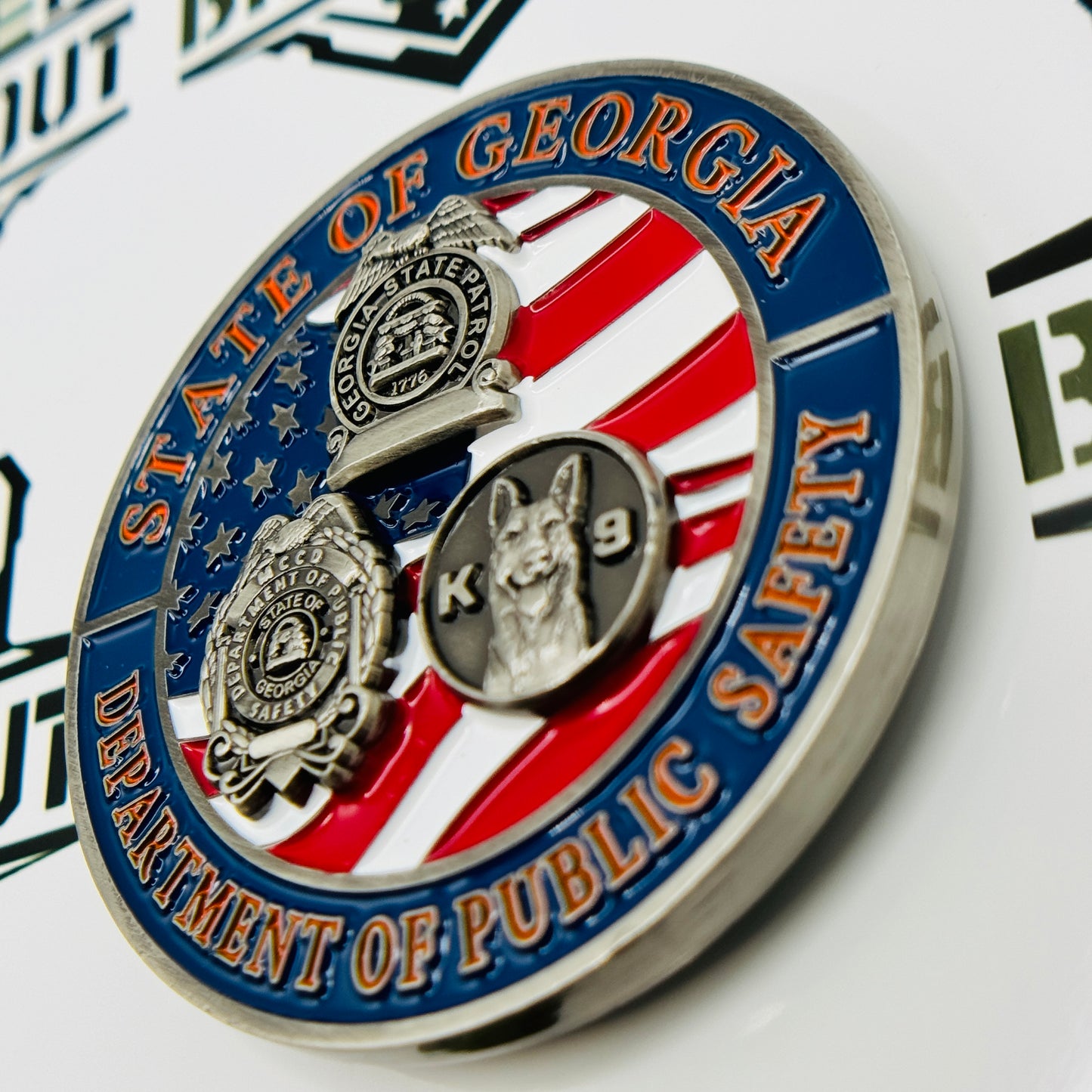 New - 2024 GA DPS Criminal Interdiction Unit (CIU) Challenge Coin