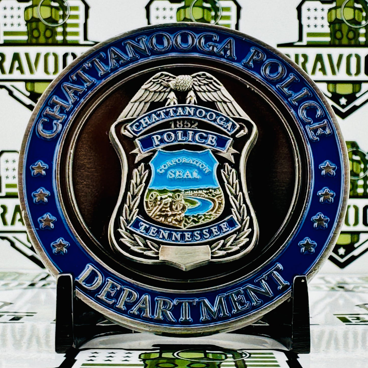 Chattanooga Tennessee Police Department - Narcotics & Vice Unit - Challenge Coin