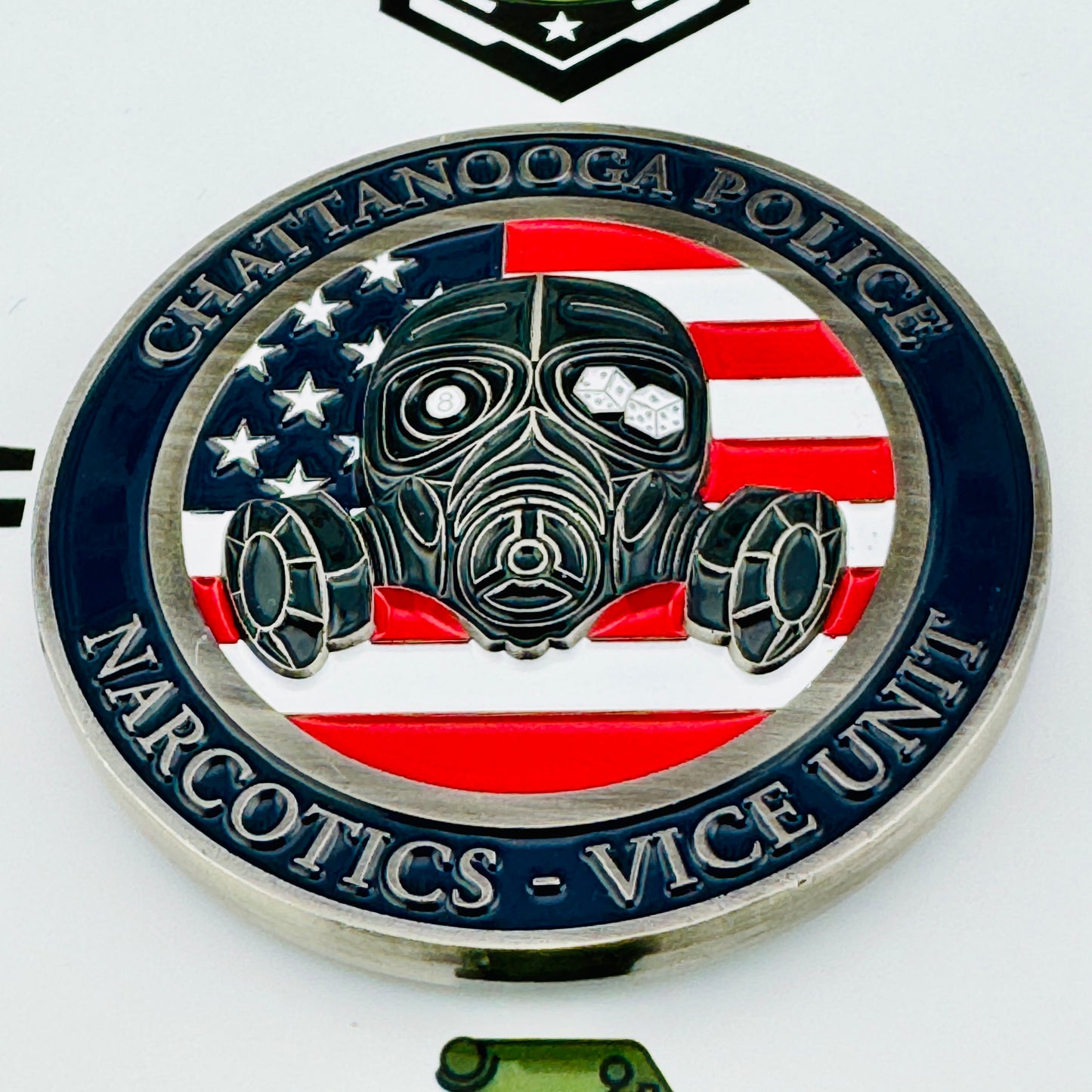 Chattanooga Tennessee Police Department - Narcotics & Vice Unit - Challenge Coin