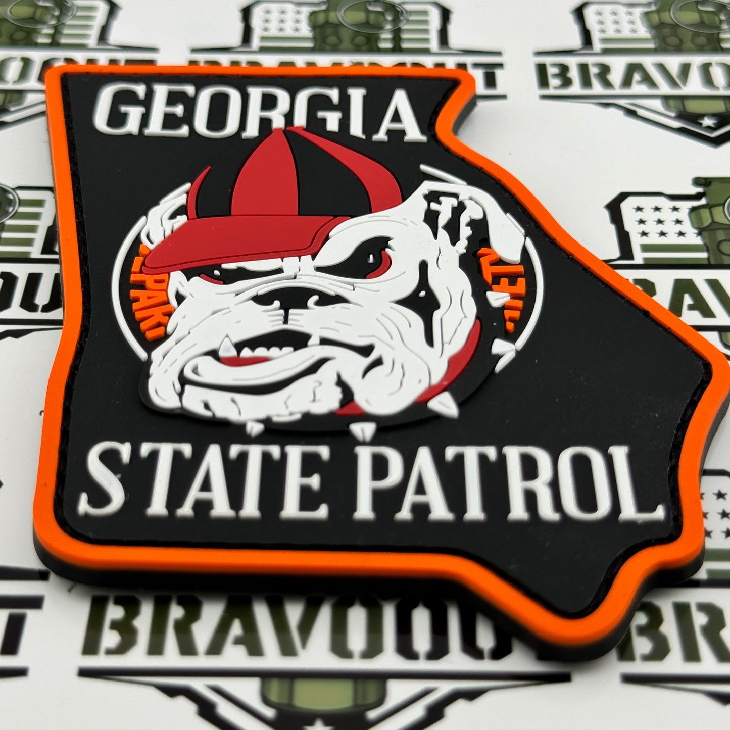 Georgia State Patrol (GSP) - UGA Dawgs PVC Patch