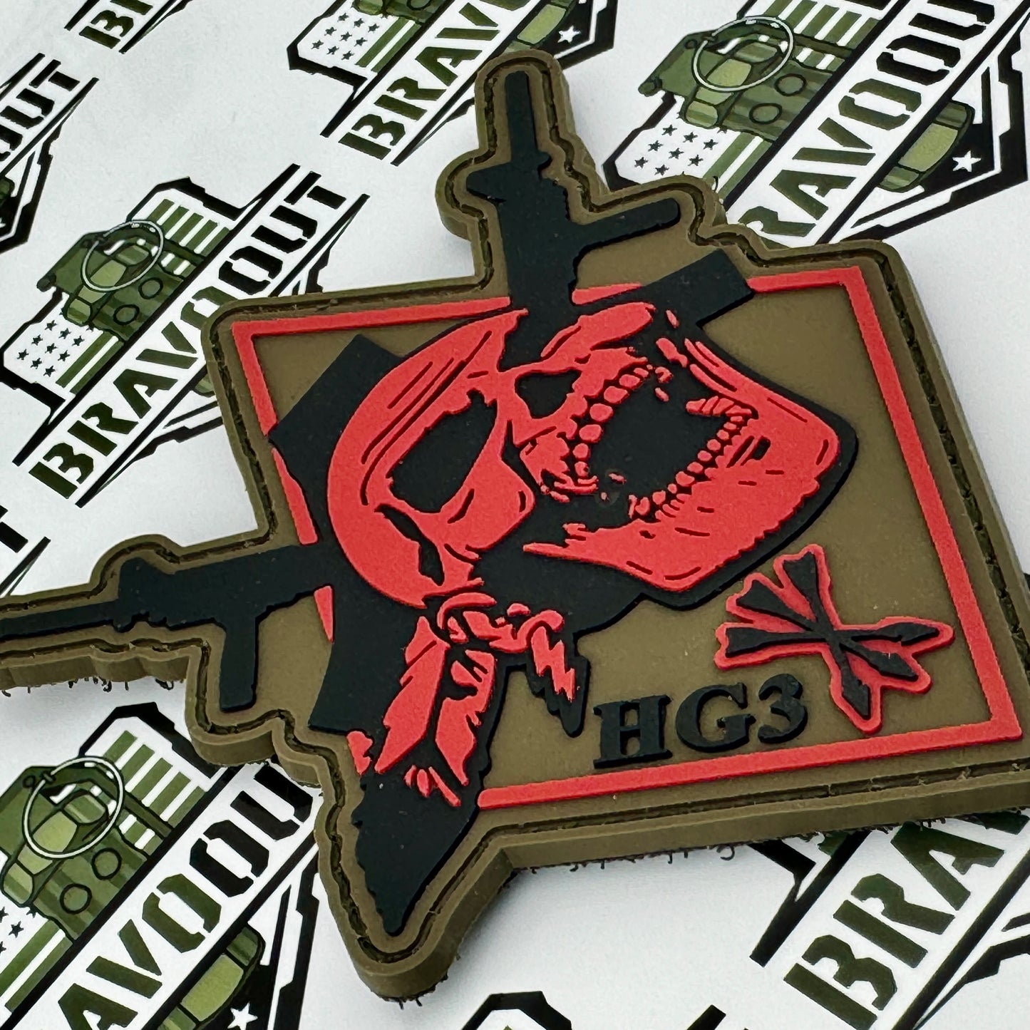 DEA Atlanta - HIDTA Group 3 PVC Patch, Ranger Green Edition