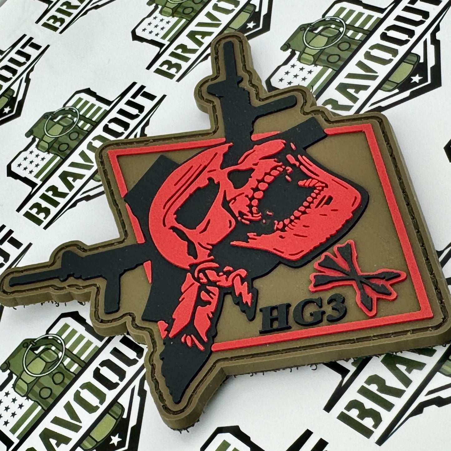 DEA Atlanta - HIDTA Group 3 PVC Patch, Ranger Green Edition