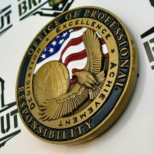 Drug Enforcement Administration (DEA), Headquarters (HQ), Office of Professional Responsibility Challenge Coin